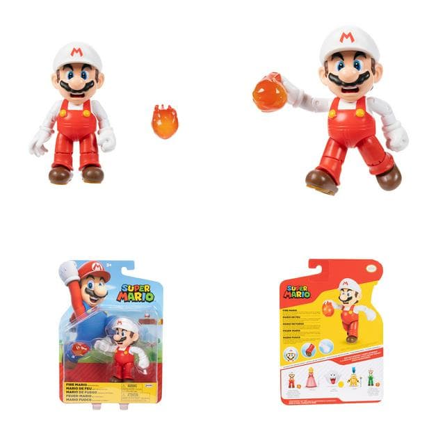 Super Mario Figure Assortment - 4 Inch - gallery image 1