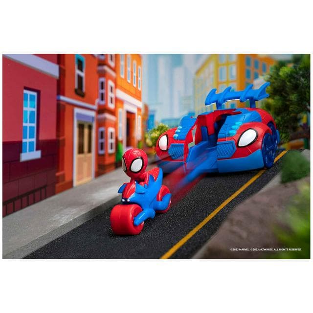 Marvel Spidey & His Amazing Friends Web Strike 2-in-1 Vehicle - 7 Inch - gallery image 5