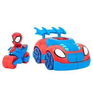 Marvel Spidey & His Amazing Friends Web Strike 2-in-1 Vehicle - 7 Inch