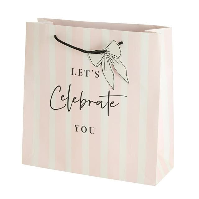Sainsbury's Home Let's Celebrate Stripe Large Square Bag - gallery image 1