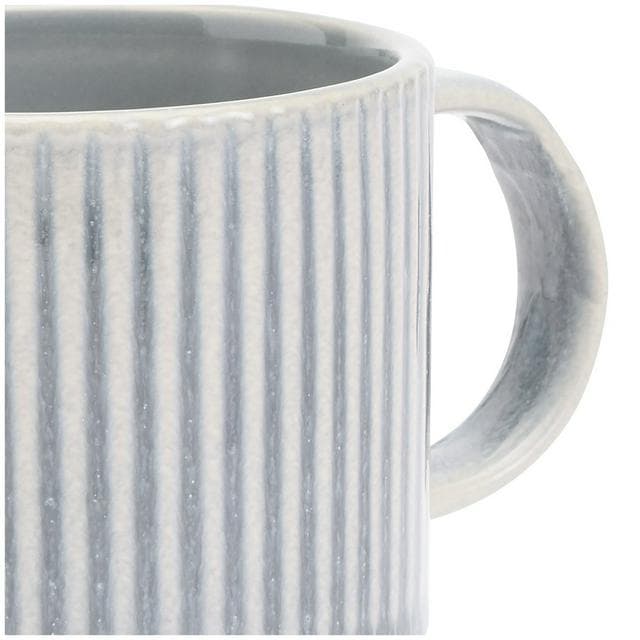 Sainsbury's Home Ribbed Mug - Grey - gallery image 2