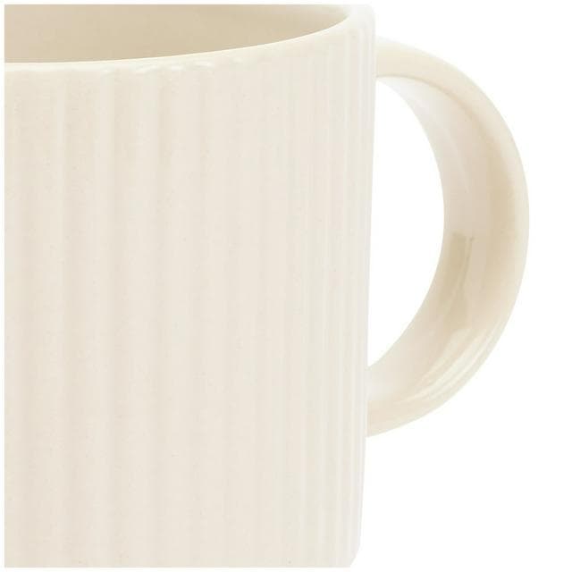 Sainsbury's Home Ribbed Mug - Cream - gallery image 2