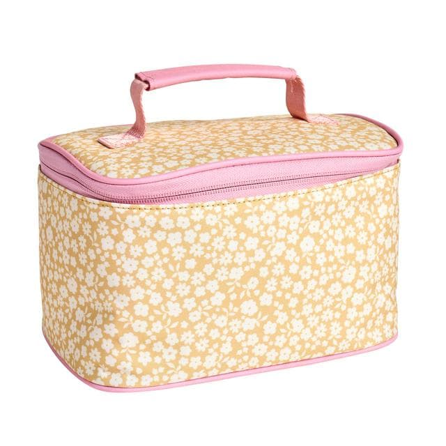 Sainsbury's Home Mustard Floral Lunch Bag - gallery image 1
