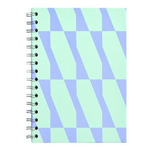 Sainsbury's Home A5 Bold Pattern Wiro Notebook