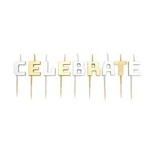 Sainsbury's Home Metallic Celebrate Letter Candle