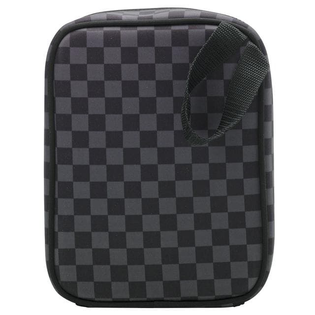 Smash Washable Black Checkerboard Lunch Bag - gallery image 4