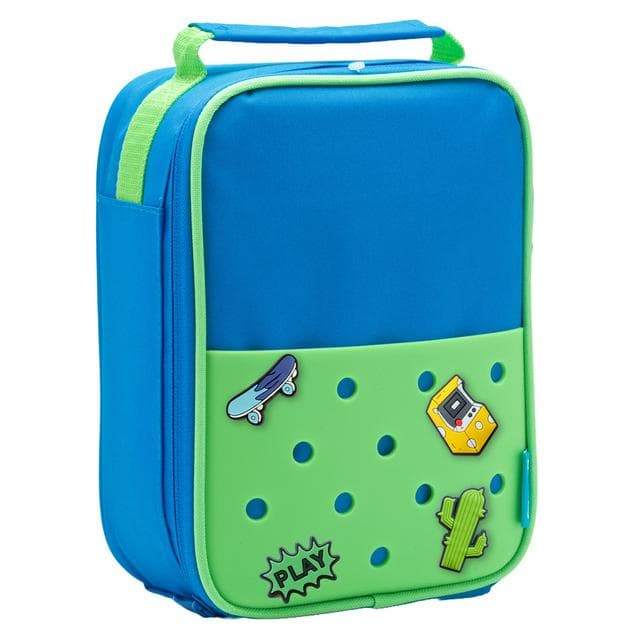 Smash Blue & Green Charm Lunch Bag - gallery image 2