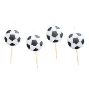 Sainsbury's Home Pack of 4 Football Icon Candles