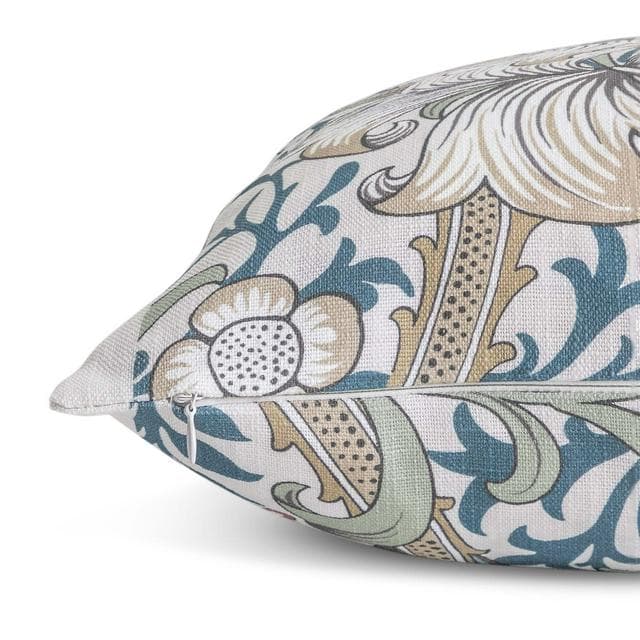 Habitat x Morris & Co. Golden Lily Cushion - 50x50 - gallery image 5