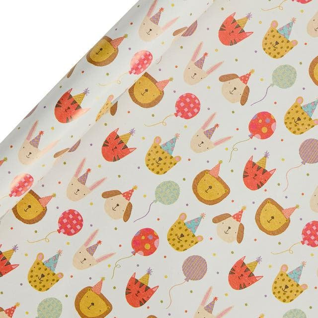 Sainsbury's Home 3m Animal Party Roll Wrap - gallery image 1