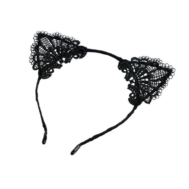 Sainsbury's Home Lace Cat Ears - gallery image 1
