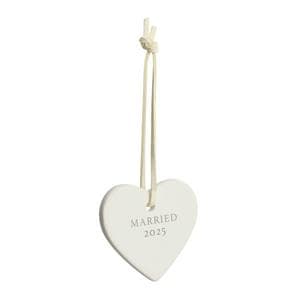 Sainsbury's Home Mini Ceramic Keepsake - Wedding Single Decoration
