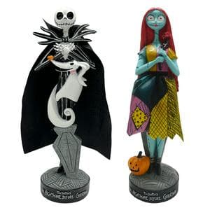 Nightmare Before Christmas Jack & Sally Halloween Ornament Assortment