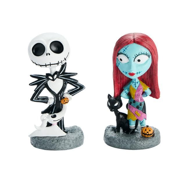 Sainsbury's Home Night Before Christmas Mini Jack & Sally Characters - gallery image 1