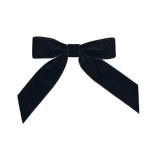 Sainsbury's Home Pack of 6 Bows - Black