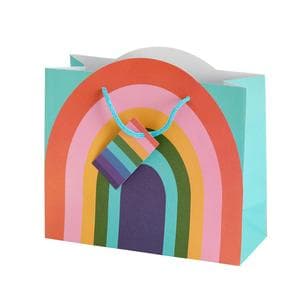 Sainsbury's Home Rainbow Die Cut Medium Bag