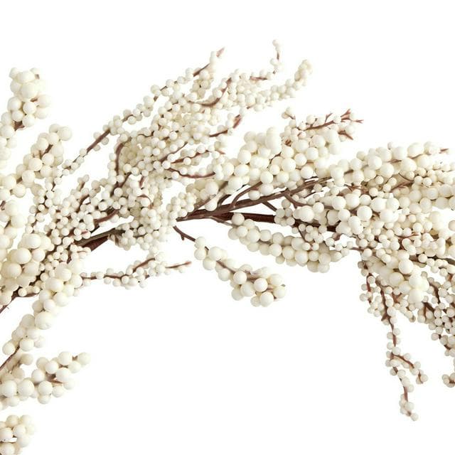 Habitat White Berry Christmas Garland - gallery image 3