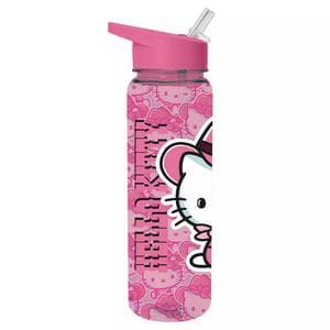Hello Kitty Hydrate Cowgirl Pink Water Bottle - 700ml