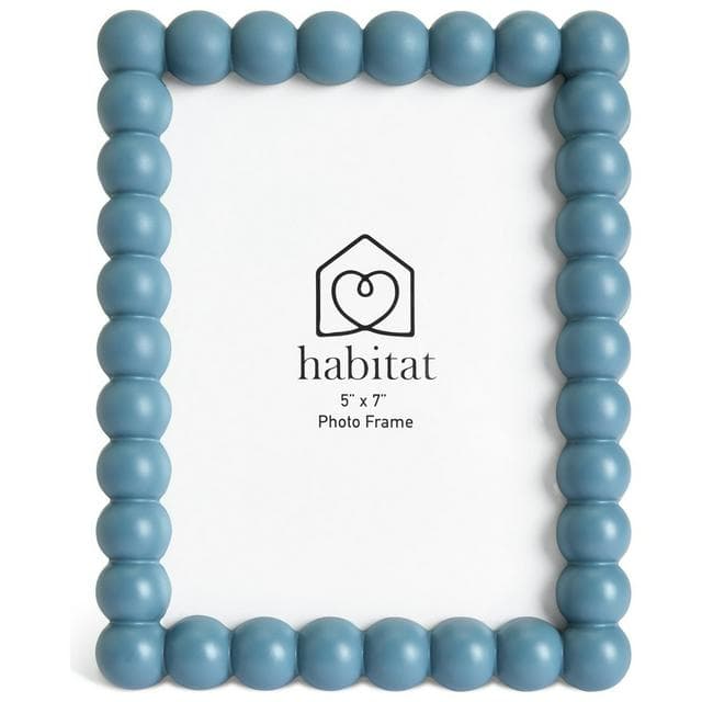 Habitat Bobble Picture Frame - Blue - 5x7 - gallery image 1