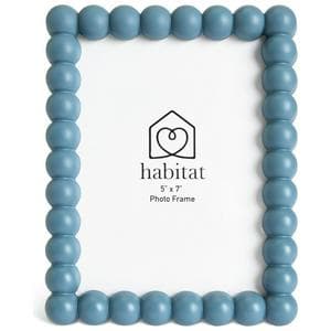 Habitat Bobble Picture Frame - Blue - 5x7