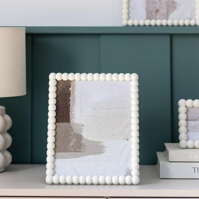 Habitat Bobble Picture Frame - White - 8x10 - gallery image 2