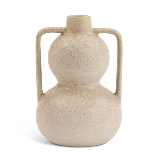 Habitat Gourd Handled Ceramic Vase - gallery image 1