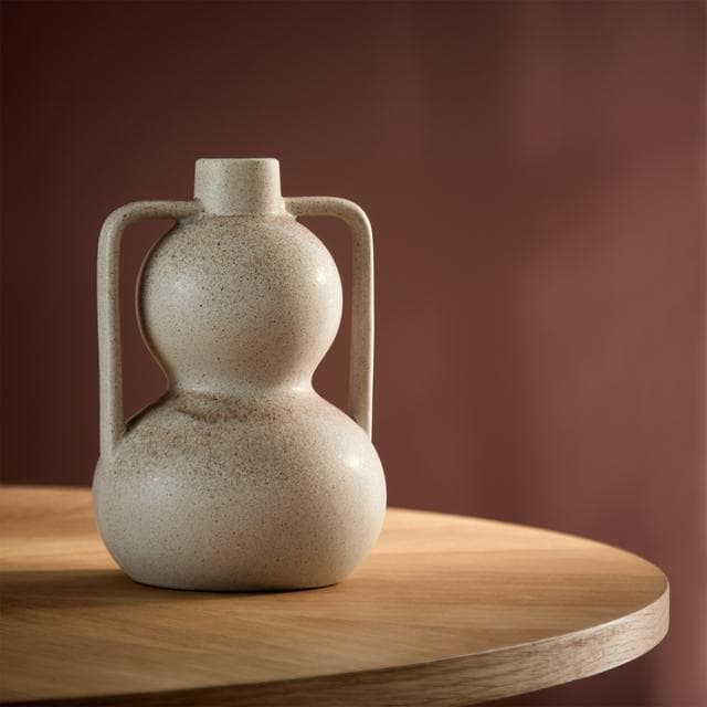 Habitat Gourd Handled Ceramic Vase - gallery image 2