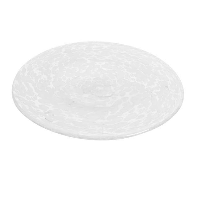 Habitat Confetti Candle Plate - White - gallery image 1