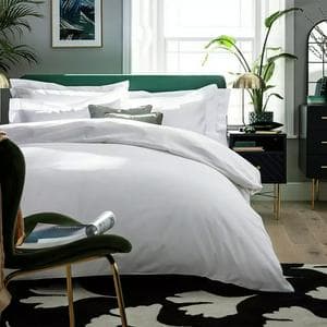 Habitat Egyptian Cotton 400TC Bedding Set - Solid White