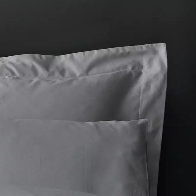 Habitat Egyptian Cotton 400TC Bedding Set - Grey - gallery image 5