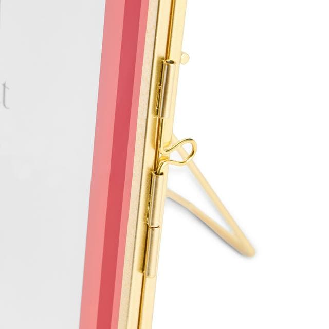 Habitat Pink Wavy Glass Frame - 5x7 - gallery image 5