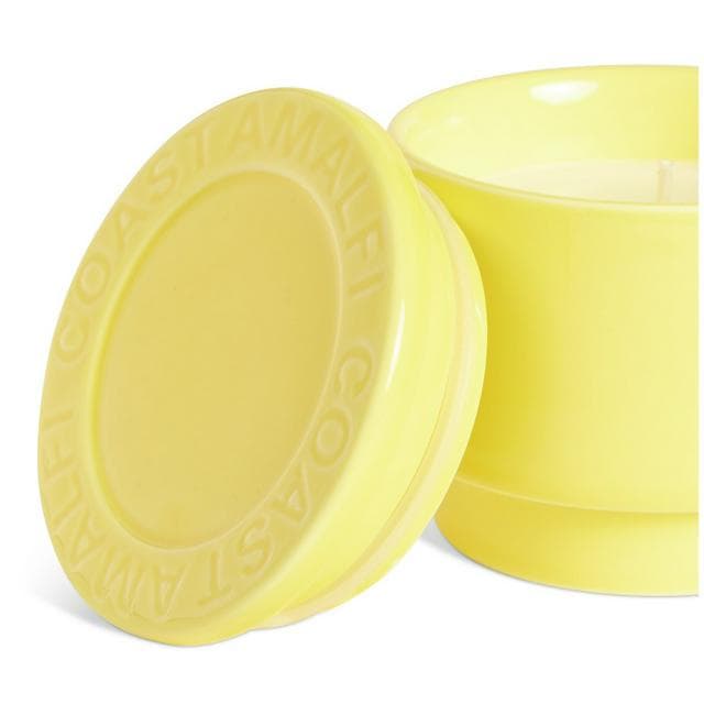 Habitat  Amalfi Ceramic Candle - Yellow - gallery image 3