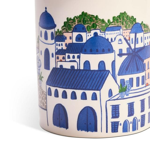 Habitat 250g Santorini Ceramic Candle - gallery image 2