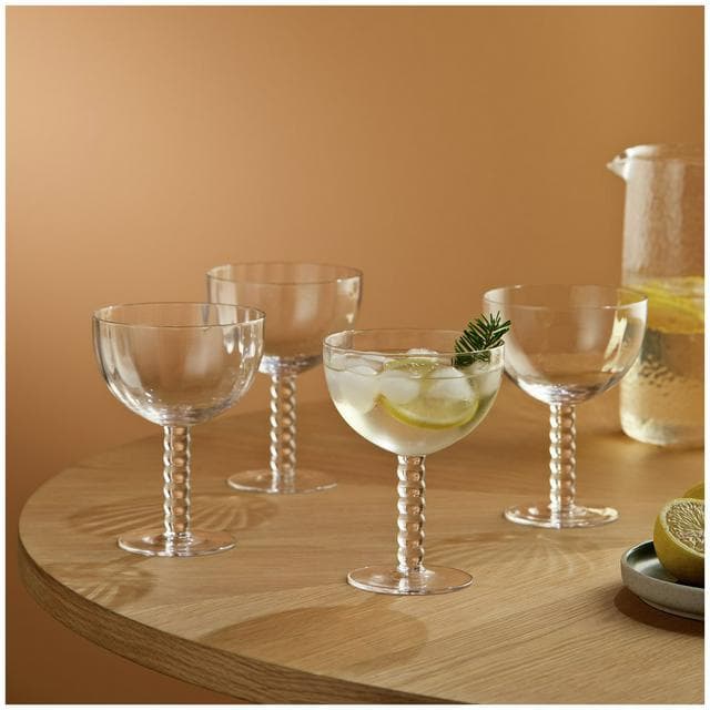 Habitat Bobbin Cocktail Glass - Clear - gallery image 1