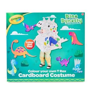 Crayola Dino/Unicorn Colour Your Own T Rex Cardboard Costume