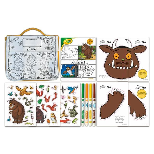 Crayola The Gruffalo Create Your Own Activity Bag - gallery image 1
