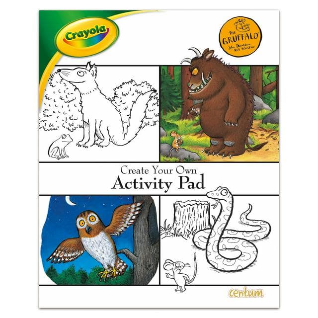 Crayola The Gruffalo Create Your Own Activity Bag - gallery image 3