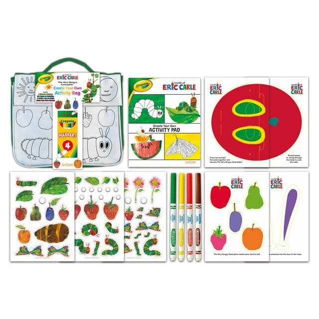 Crayola The Very Hungry Caterpillar Create Your Own Activity Bag - gallery image 1