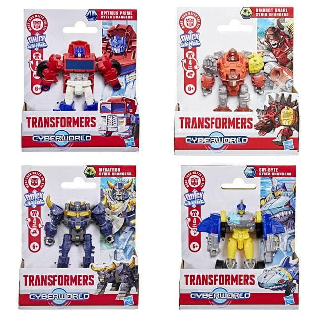 Transformers Cyberworld Cyber Changers Assortment - gallery image 4