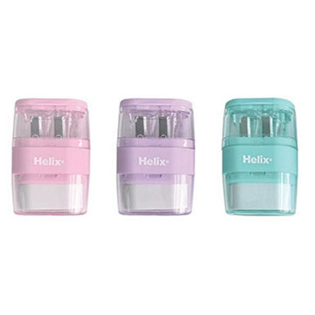 Helix Pastel Duo Sharpener & Eraser - gallery image 2