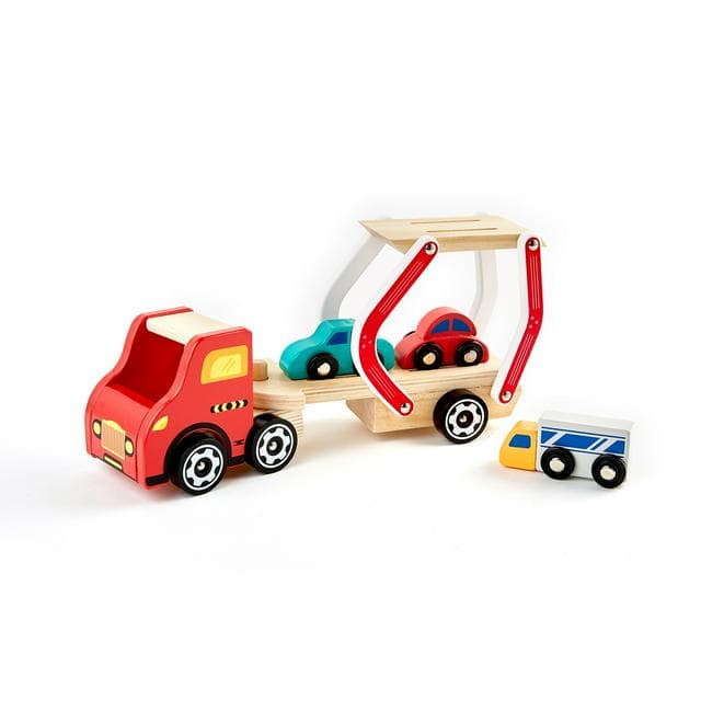 Chad Valley Wooden Car Transporter - gallery image 4
