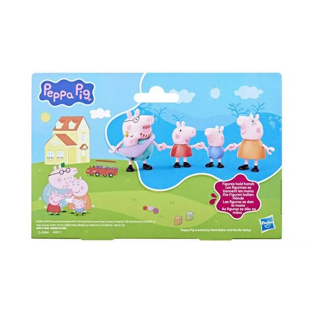 Peppa Pig Pack of 5 Family Toy Set - gallery image 4
