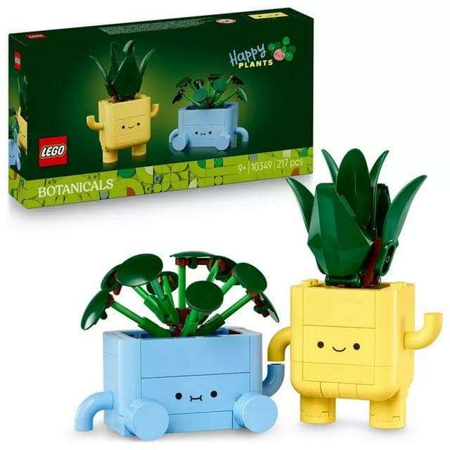 LEGO Botanicals Happy Plants Home Decor Building Set 10349 - gallery image 1
