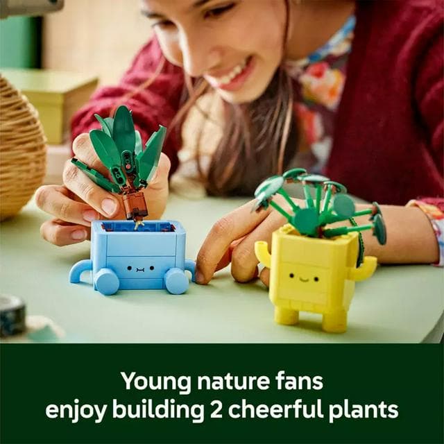 LEGO Botanicals Happy Plants Home Decor Building Set 10349 - gallery image 2