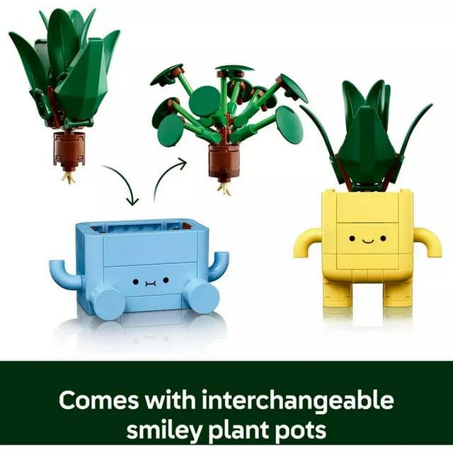 LEGO Botanicals Happy Plants Home Decor Building Set 10349 - gallery image 3