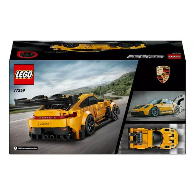 LEGO Speed Champions Porsche 911 GT3 RS Super Car Toy 77239 - gallery image 5