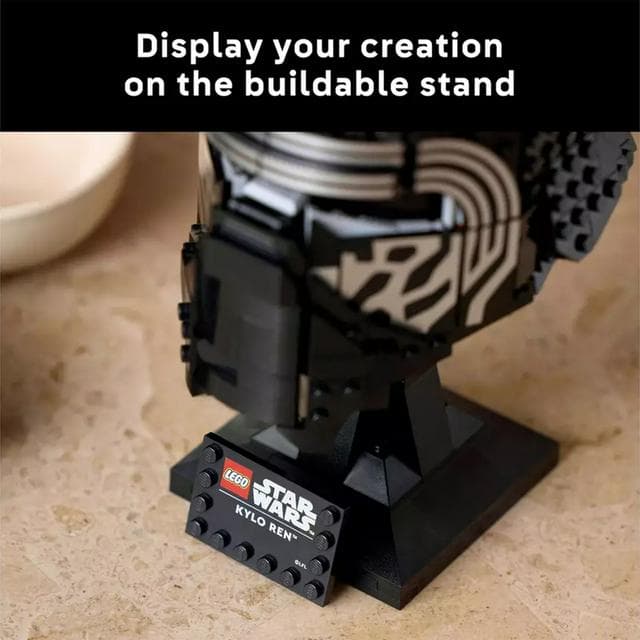 LEGO Star Wars Kylo Ren Helmet Building Set for Adults 75415 - gallery image 4