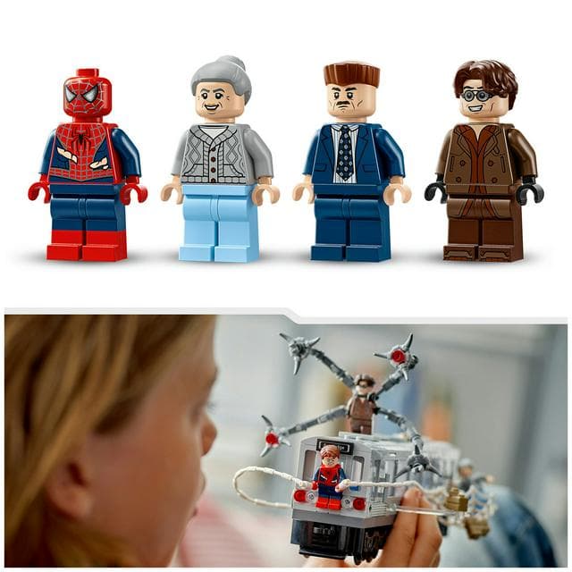 Lego Marvel Spider-Man vs Doc Ock Subway Train Scene Building Set 76321 - gallery image 4