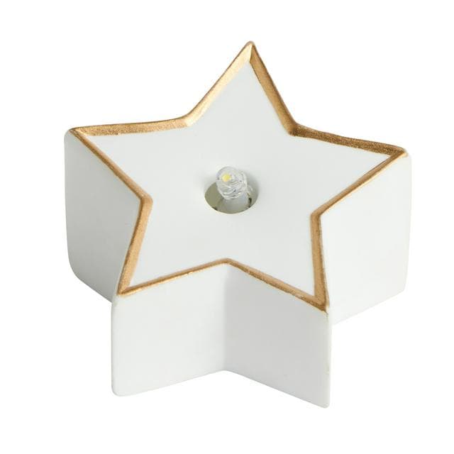 Sainsbury's Home Wax LED Tea Light - White - gallery image 1