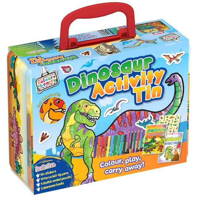 Bookoli Tin Activity Cases: Dinosaur Activity Tin - gallery image 2